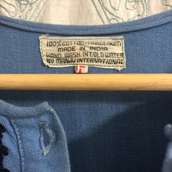 VINTAGE EMBROIDERED MAXI DRESS - Picture 4 of 5